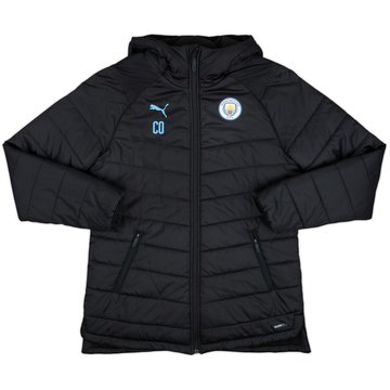 2018-19 Manchester City Staff Issue Puma Padded Bench Coat CO - 8/10 - (M)