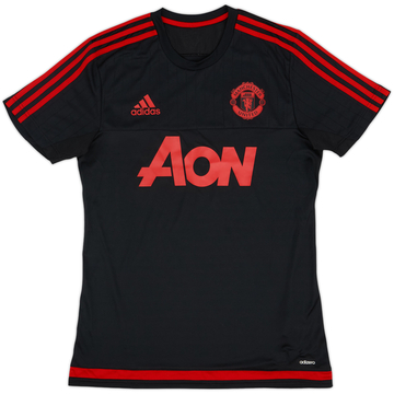 2015-16 Manchester United adizero Training Shirt - 9/10 - (M)