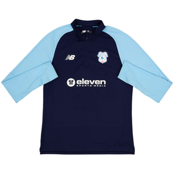 2023-24 Cardiff City New Balance 1/4 Zip Drill Top - 6/10 - (XL)