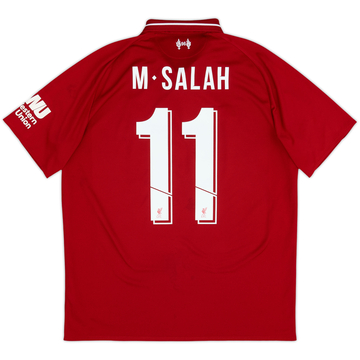 2018-19 Liverpool Home Shirt M.Salah #11 - 8/10 - (L)