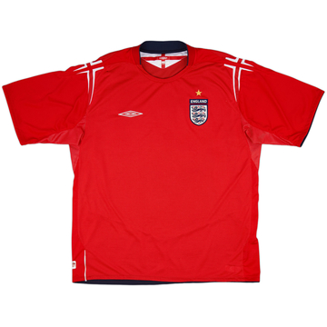 2004-06 England Away Shirt - 5/10 - (XL)