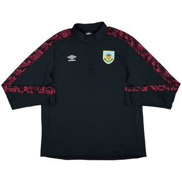 2020-21 Burnley Umbro 1/4 Zip Drill Top - 8/10 - (XXL)
