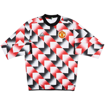 2022-23 Manchester United adidas Warm Top - 8/10 - (M)