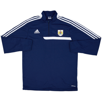 2013-14 Bristol City adidas 1/4 Zip Training Top - 8/10 - (L)