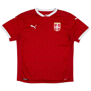 2020-21 Serbia Home Shirt - 8/10 - (L)