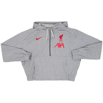 2020-21 Liverpool Nike Hooded 1/4 Zip Jacket - 8/10 - (Women's M)