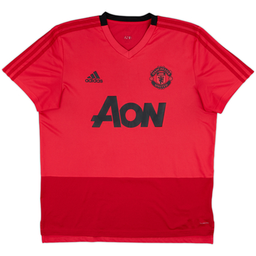 2018-19 Manchester United adidas Training Shirt - 8/10 - (L)