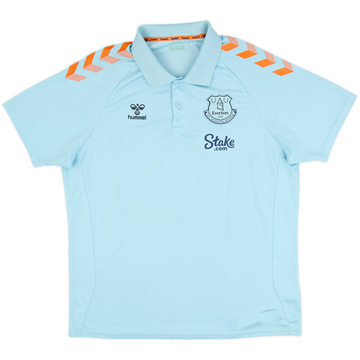 2020-21 Everton Hummel Polo Shirt - 7/10 - (XL)