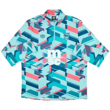 2023-24 Ipswich Umbro 1/4 Zip Drill Top - 8/10 - (XXL)
