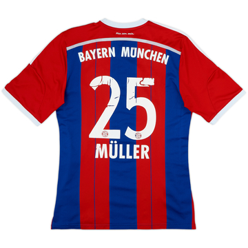 2014-15 Bayern Munich Home Shirt Muller #25 - 5/10 - (L)