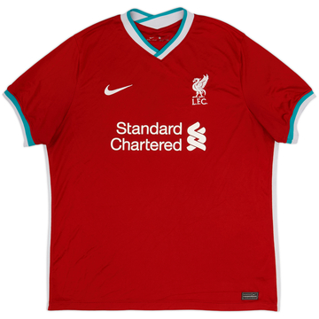 2020-21 Liverpool Home Shirt - 5/10 - (XXL)