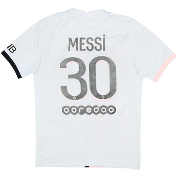 2021-22 Paris Saint-Germain Away Shirt Messi #30 - 4/10 - (S)