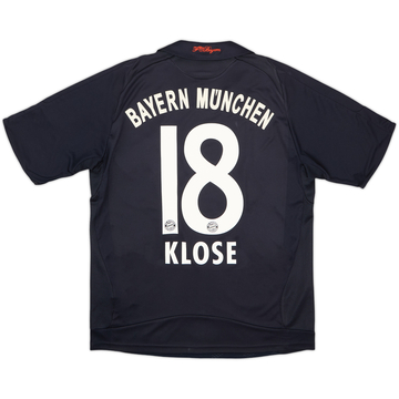 2008-09 Bayern Munich Away Shirt Klose #18 - 7/10 - (XL.Boys)