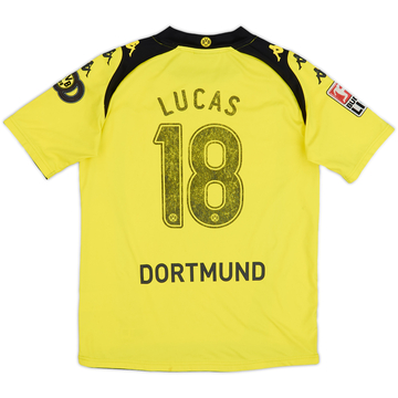 2013-14 Borussia Dortmund Home Shirt Lucas #18 - 5/10 - (13-14 Years)