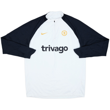 2023-24 Chelsea Nike 1/4 Zip Drill Top - 5/10 - (L)
