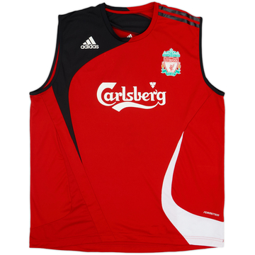 2007-08 Liverpool adidas Formotion Training Shirt - 8/10 - (XL)