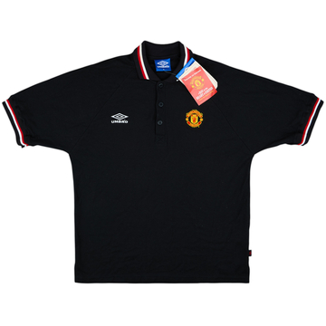 1998-99 Manchester United Umbro Polo Shirt (XL)