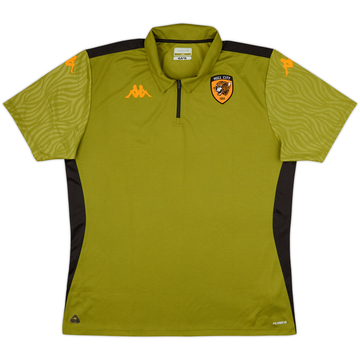 2024-25 Hull City Kappa 1/4 Zip Polo Shirt - 9/10 - (4XL)