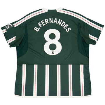 2023-24 Manchester United Away Shirt B.Fernandes #8 - 8/10 - (3XL)