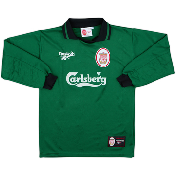 1996-97 Liverpool GK Shirt - 8/10 - (M.Boys)