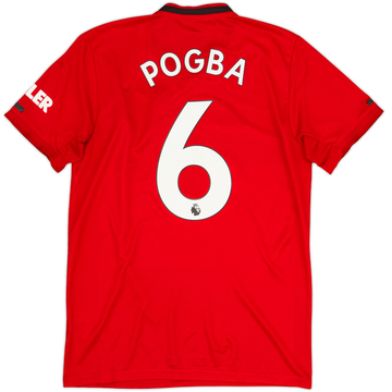 2019-20 Manchester United Home Shirt Pogba #6 - 5/10 - (M)