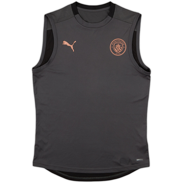 2019-20 Manchester City Puma Training Vest - 9/10 - (M)