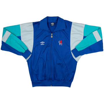 1991-92 Chelsea Umbro Track Jacket - 8/10 - (M)