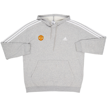 2023-24 Manchester United adidas Hooded Top - 8/10 - (XL)