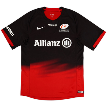 2014-15 Saracens Home Shirt - 8/10 - (S)