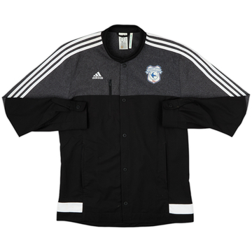 2015-16 Cardiff adidas Track Jacket - 8/10 - (M)