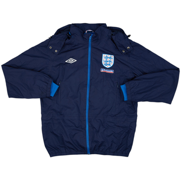 2010-11 England Umbro Hooded Track Jacket - 8/10 - (M)
