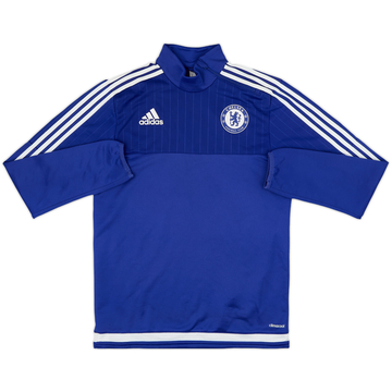 2015-16 Chelsea adidas 1/4 Zip Training Top - 8/10 - (S)