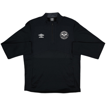 2021-22 Brentford Umbro 1/4 Zip Training Top - 8/10 - (L)