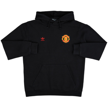 2023-24 Manchester United adidas Originals Hooded Sweat Top - 8/10 - (XL)