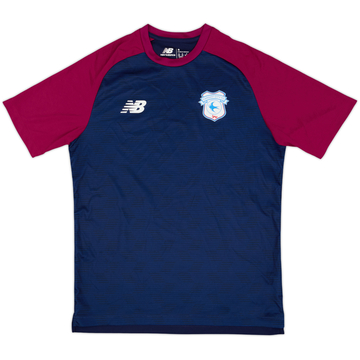 2023-24 Cardiff City New Balance Training Shirt - 10/10 - (S)