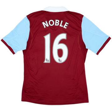 2013-14 West Ham Home Shirt Noble #16 - 10/10 - (M)