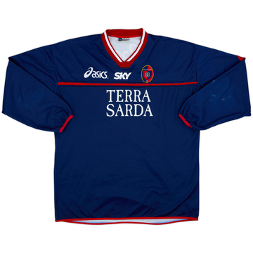 2005-06 Cagliari Asics Training Top - 6/10 - (XL)