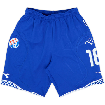 2007-08 Dinamo Zagreb Home Shorts #16 - 6/10 - (M)