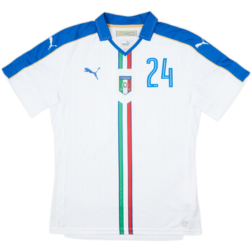 2016-17 Italy Away Shirt #24 - 8/10 - (L)