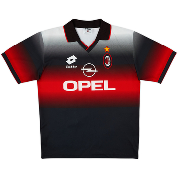 1996-97 AC Milan Lotto Training Shirt - 9/10 - (L)