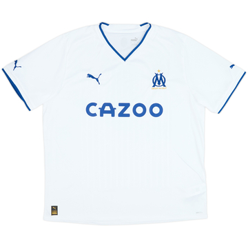 2022-23 Marseille Home Shirt - 10/10 - (XXL)