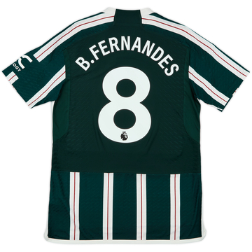 2023-24 Manchester United Authentic Away Shirt B.Fernandes #8 - 8/10 - (M)