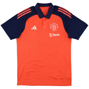 2024-25 Manchester United adidas Polo Shirt - 8/10 - (M)