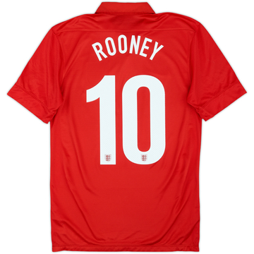 2013 England Away 150th Anniversary Shirt Rooney #10 - 5/10 - (S)