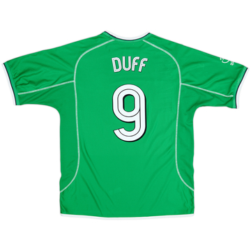2001-03 Ireland Home Shirt Duff #9 - 8/10 - (XL)
