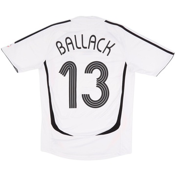 2005-07 Germany Home Shirt Ballack #13 - 5/10 - (S)