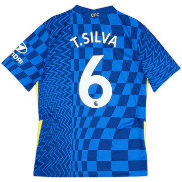 2021-22 Chelsea Camiseta Local T.Silva #6 - 10/10 - (M)