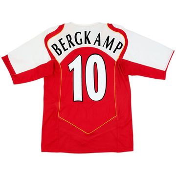 2004-05 Arsenal Home Shirt Bergkamp #10 - 10/10 - (S)