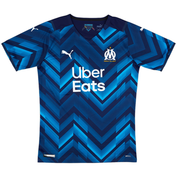2021-22 Olympique Marseille Authentic Away Shirt - 10/10 - (L)