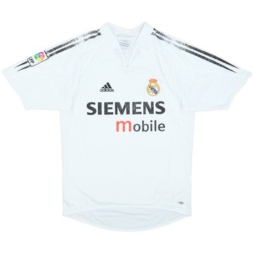 2004-05 Real Madrid Home Shirt - 5/10 - (S)
